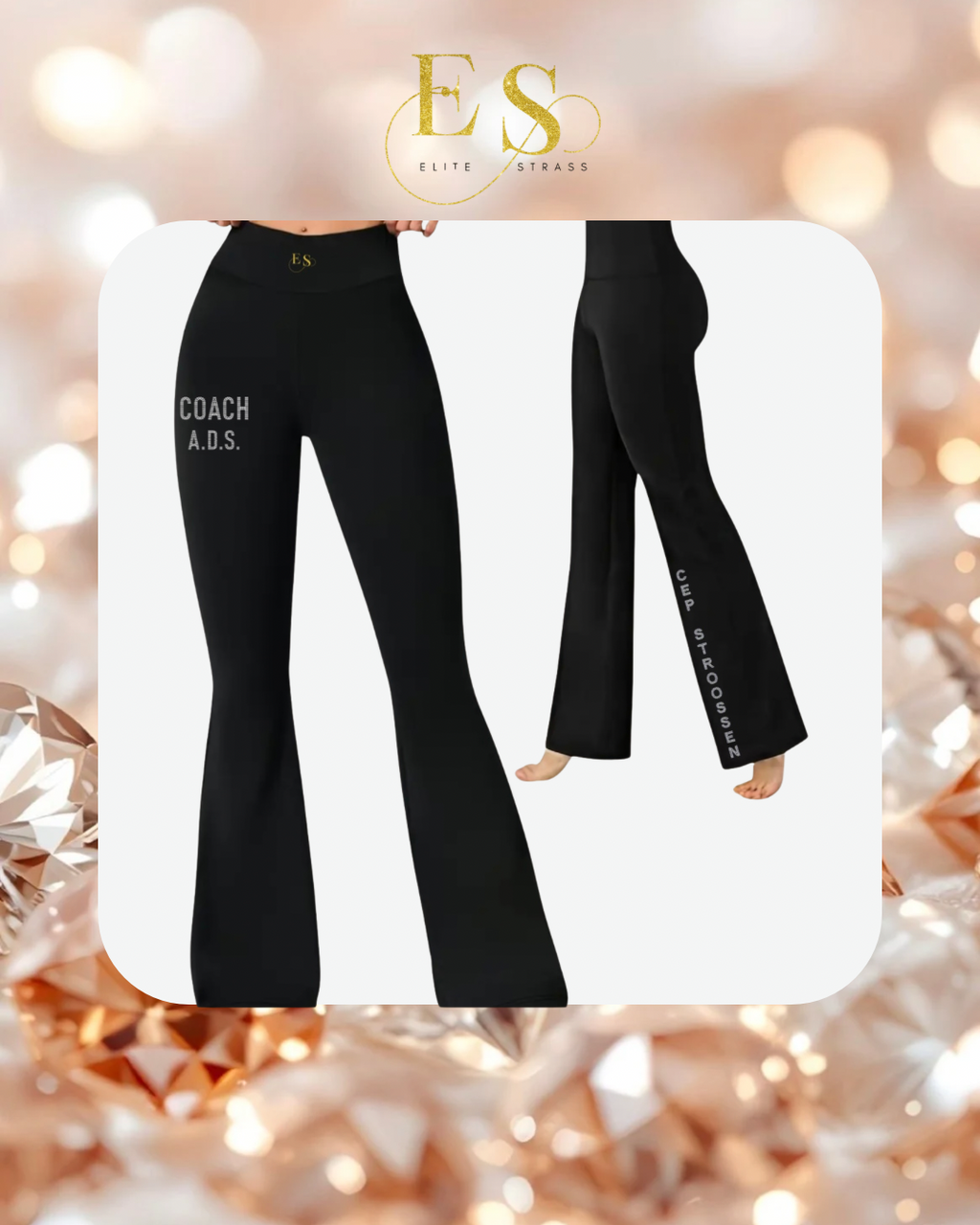 Pantalon - legging évasé